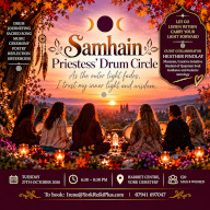 poster about the sound-bath event described below